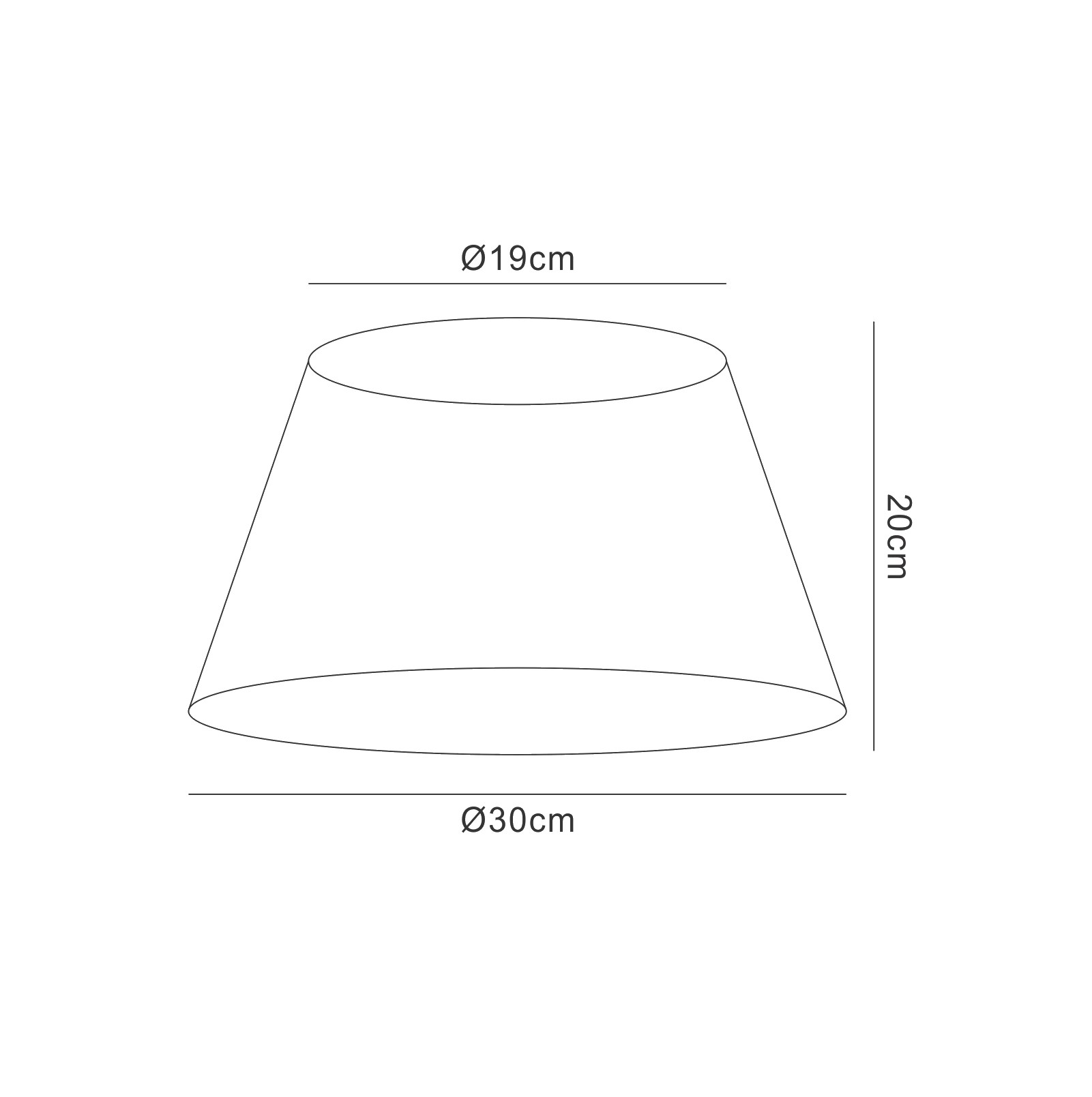MS034  Silk 30cm String Shade Red Wine